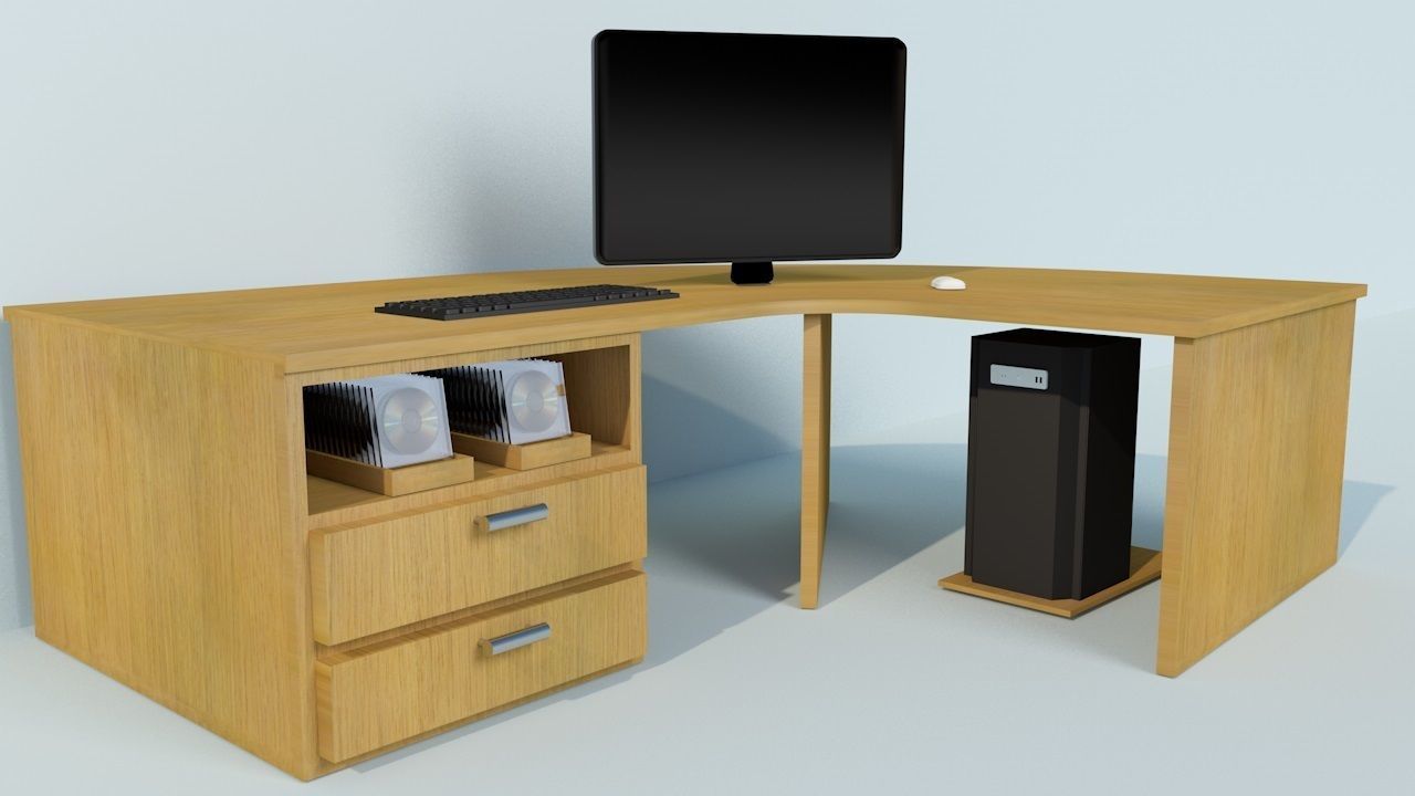 Interior scene 3D model 3D model_6