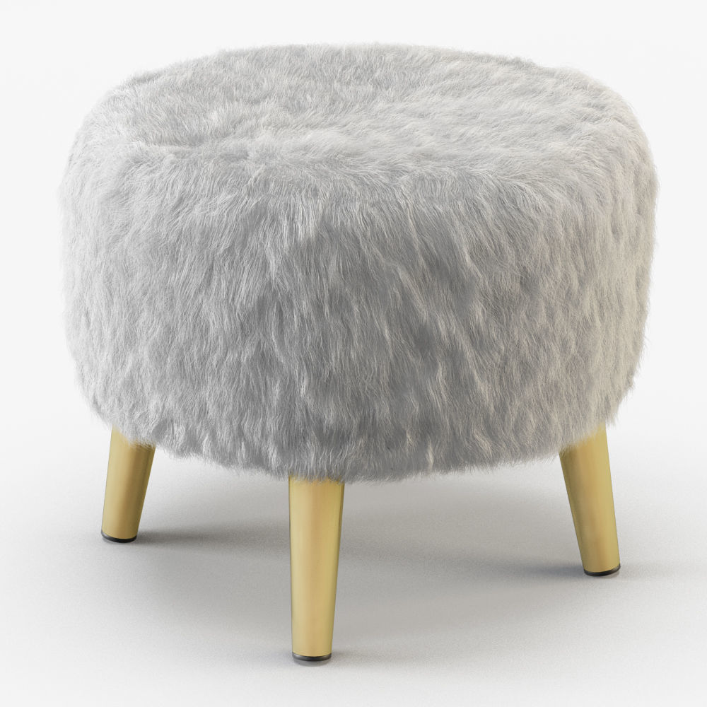 Maher Ottoman 3D model_1