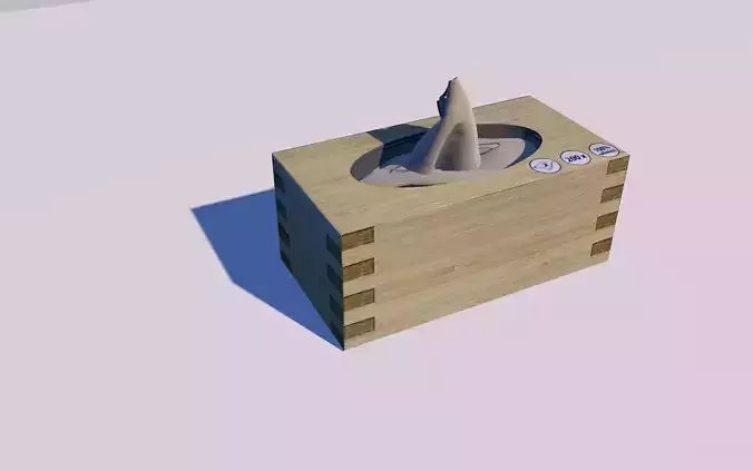 Tissue Box Cinema4D Cien