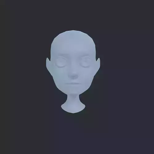 Stylized Head basemesh