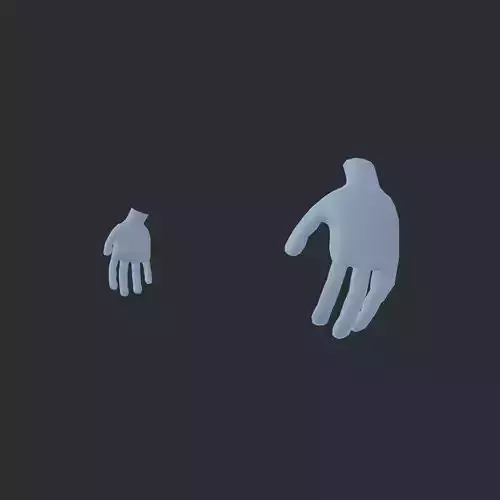 Stylized Hands basemesh