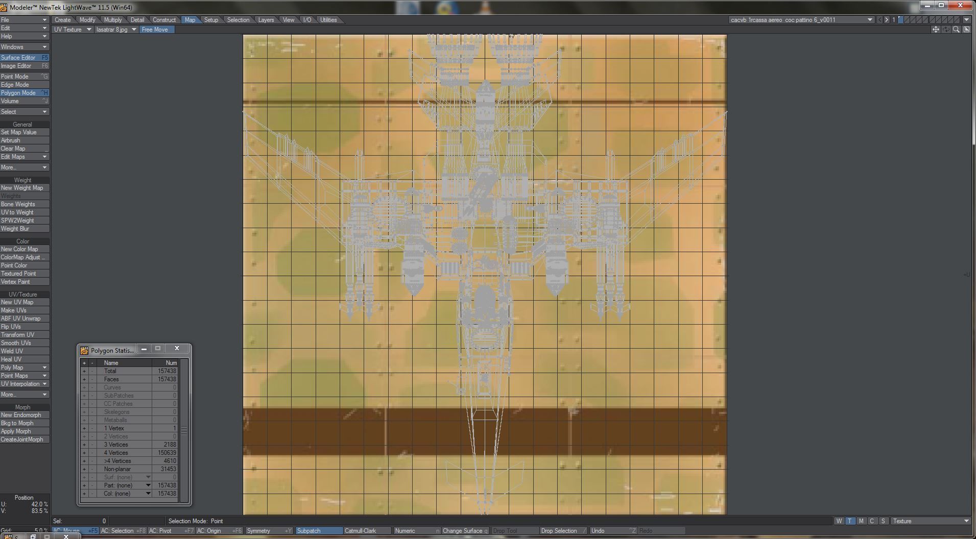 caccia   caprica   S-X-35 Low-poly 3D model_12