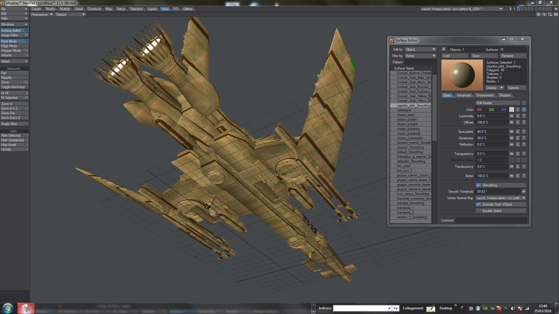 caccia   caprica   S-X-35 Low-poly 3D model_9