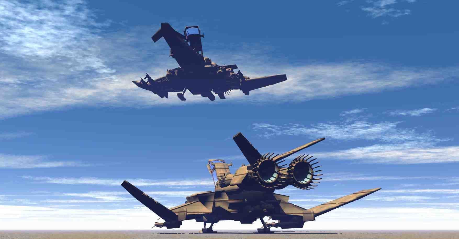 caccia   caprica   S-X-35 Low-poly 3D model_5