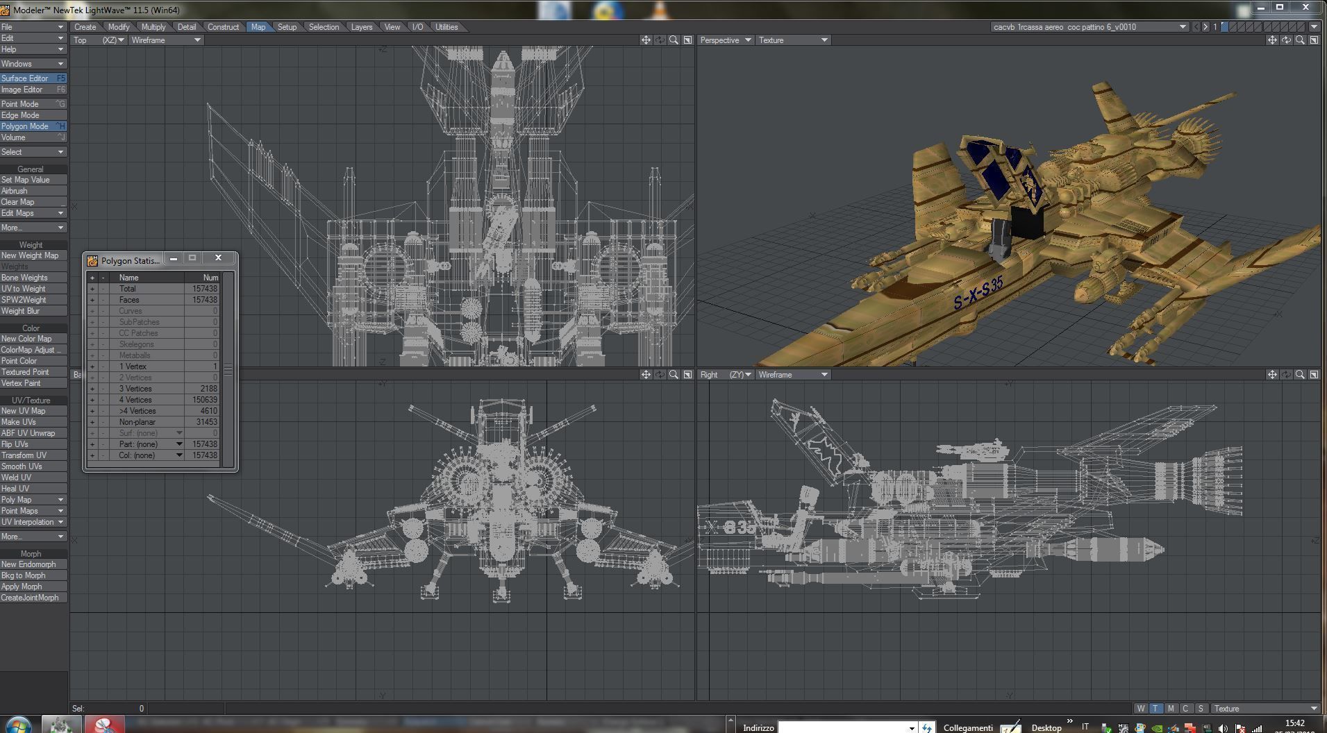 caccia   caprica   S-X-35 Low-poly 3D model_13