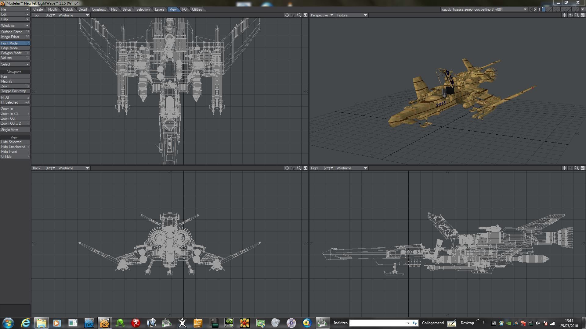caccia   caprica   S-X-35 Low-poly 3D model_8