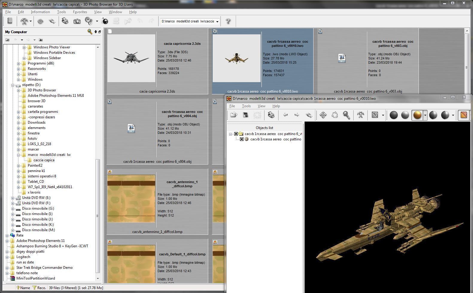caccia   caprica   S-X-35 Low-poly 3D model_14