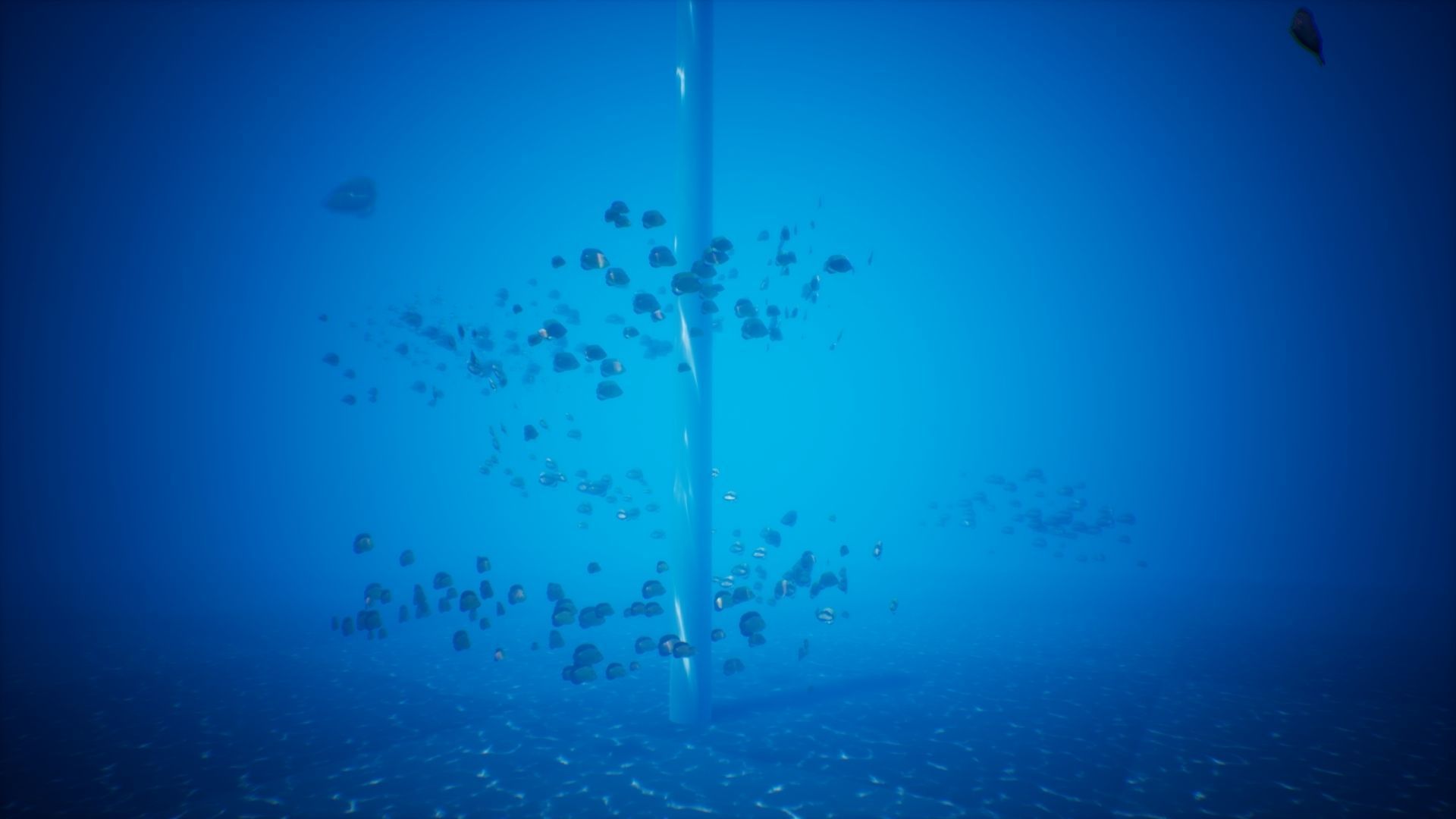 UE4 Fish School System Low-poly 3D model_3