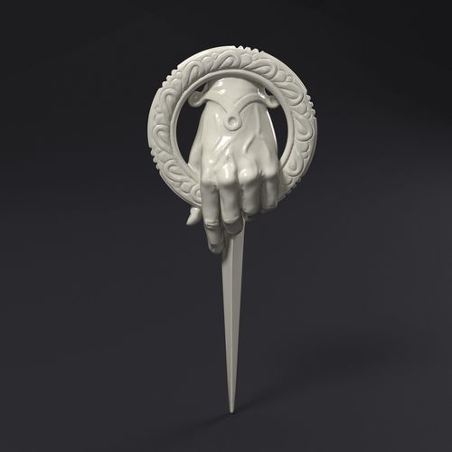 Kings Hand Badge 3D print model