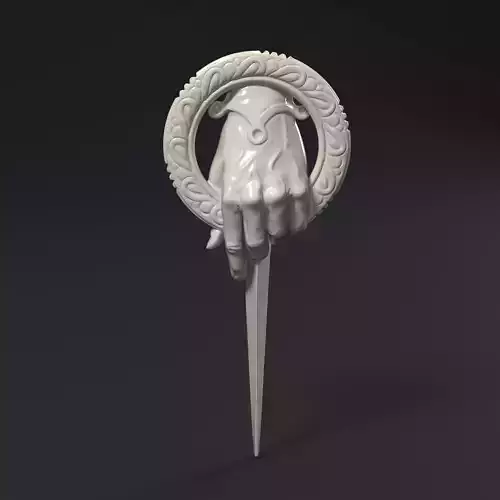 Kings Hand Badge 3D print model