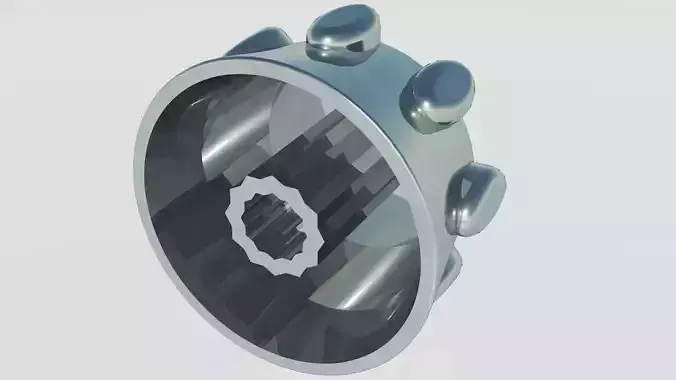 Volume knob Free 3D model