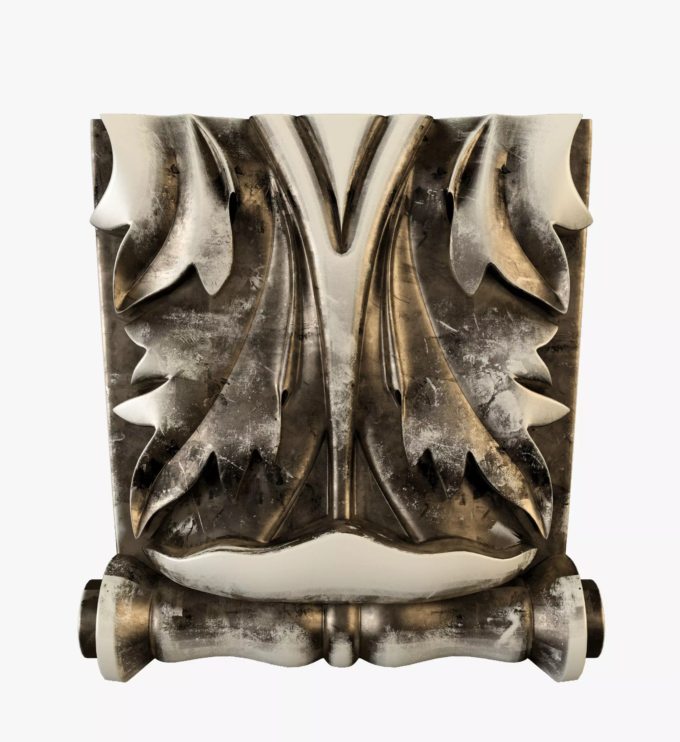 wall pier 3D print model_0