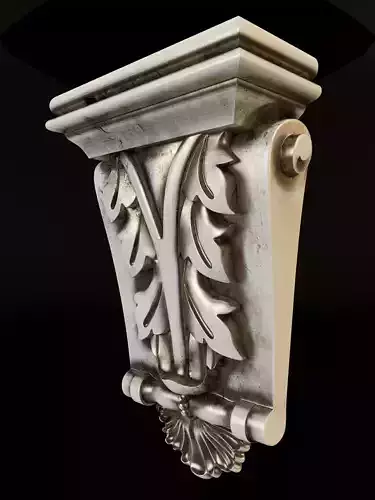 cantilever decorative corbel