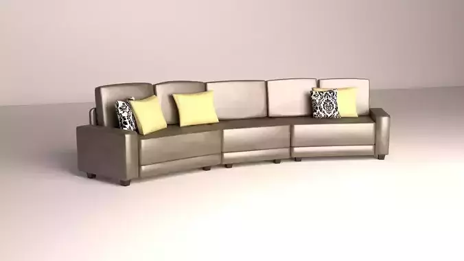 sofa furniture 3D vray