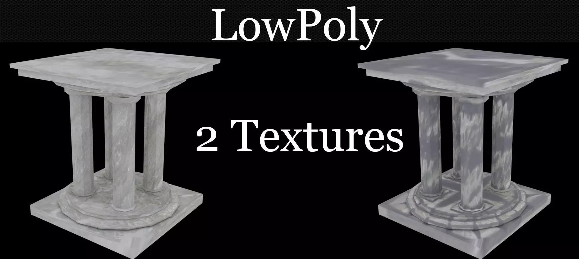 Architectural Design Lowpoly Free low-poly 3D model