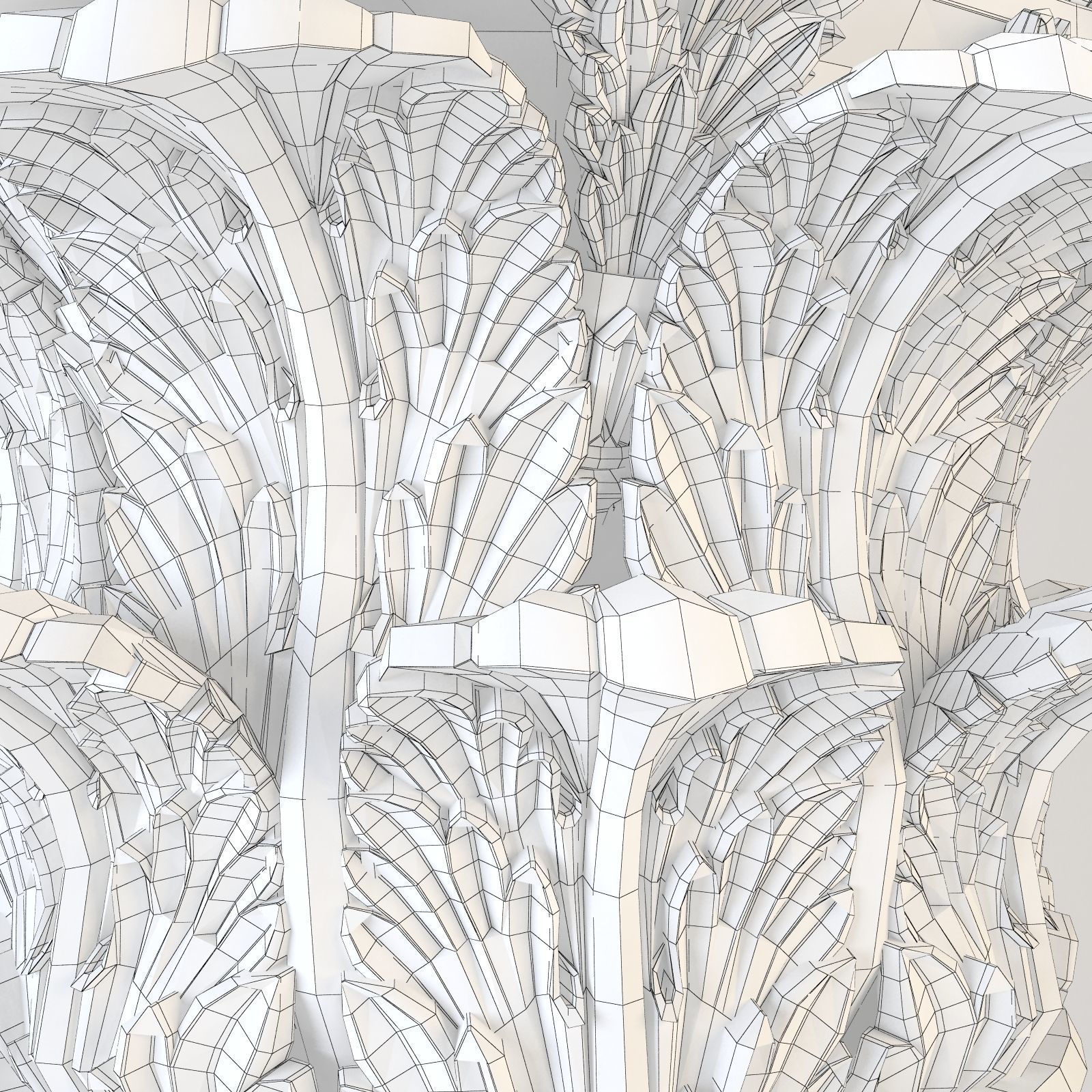 Corinthian Capital 3D model_16