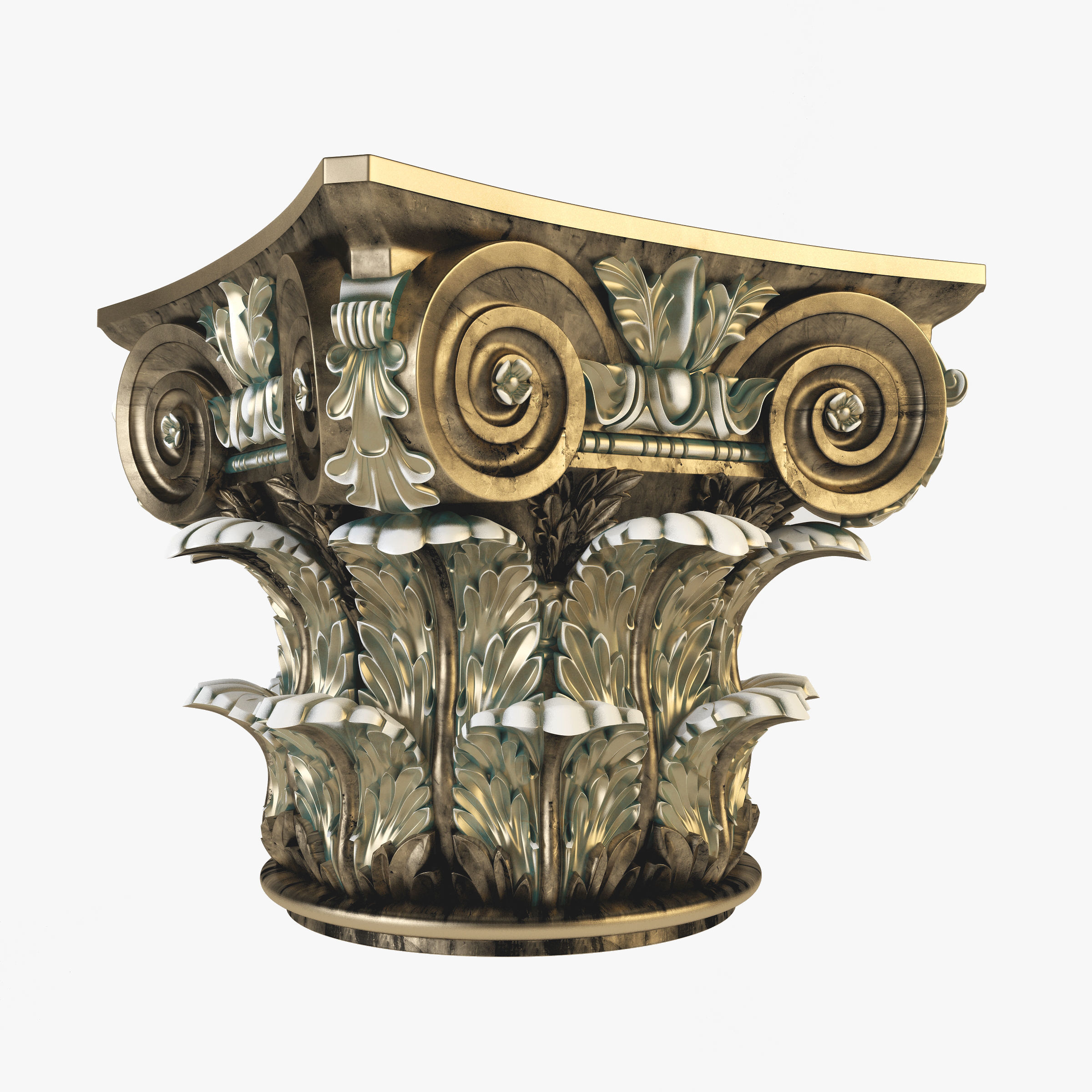 Corinthian Capital 3D model_19