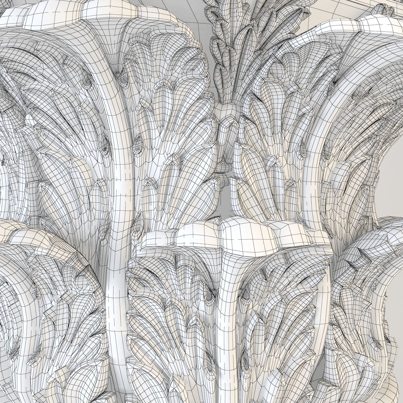 Corinthian Capital 3D model_17