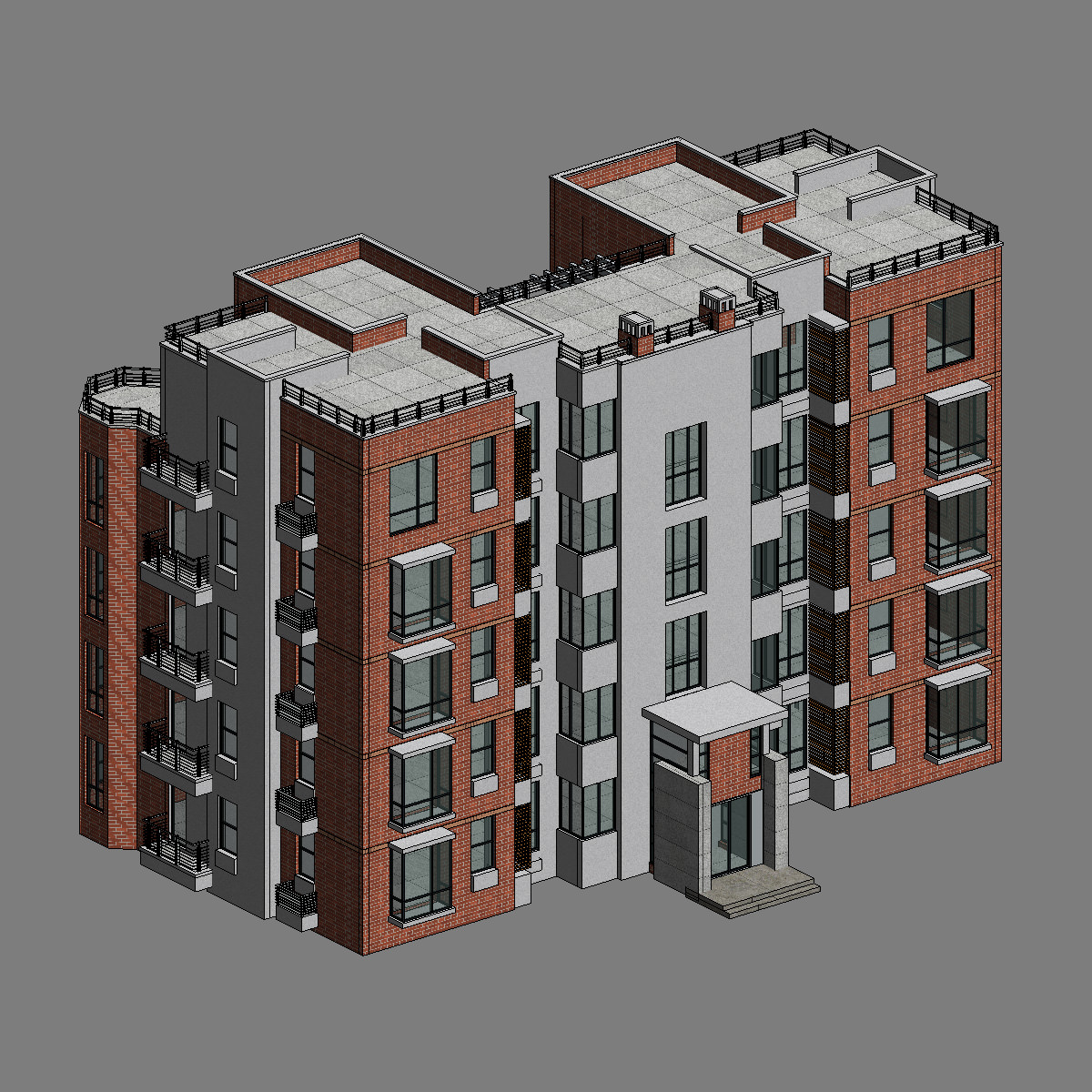 Apartment M2 007 3D model_9