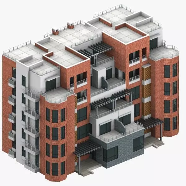 Apartment M2 007 3D model_0