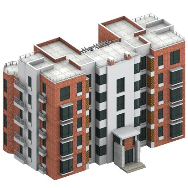 Apartment M2 007 3D model_2