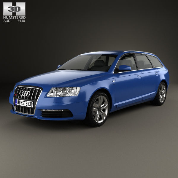 Audi S6 Avant 2006 3D model