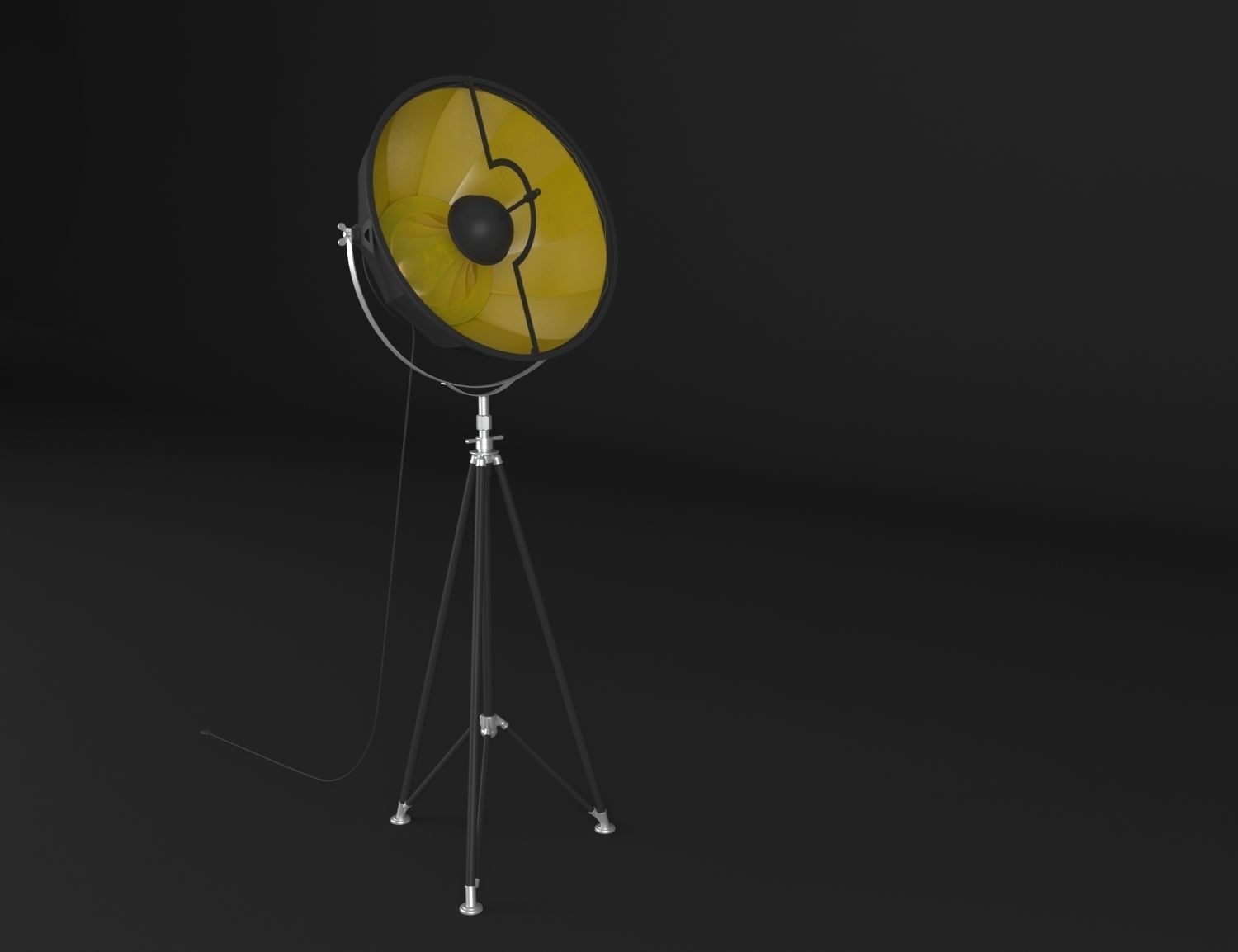 Floor Lamp 3D model_1