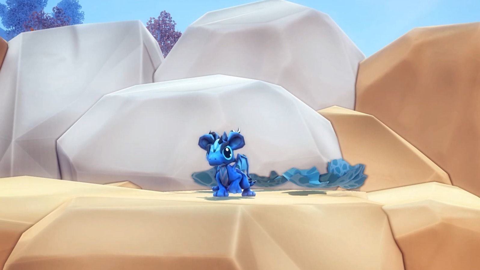 Little Dragons Mouse Low-poly 3D model_10