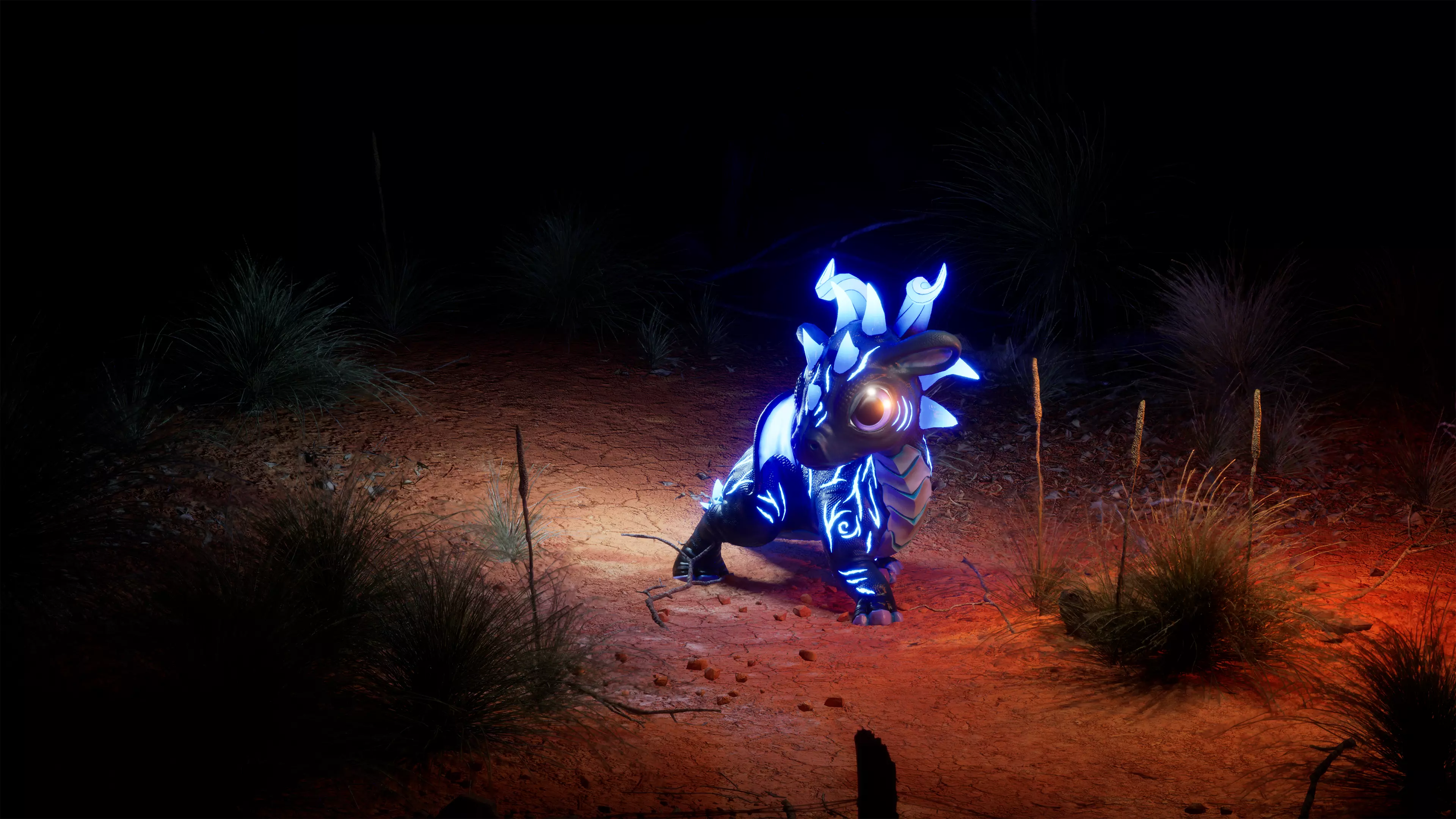 Little Dragons Mouse Low-poly 3D model_8