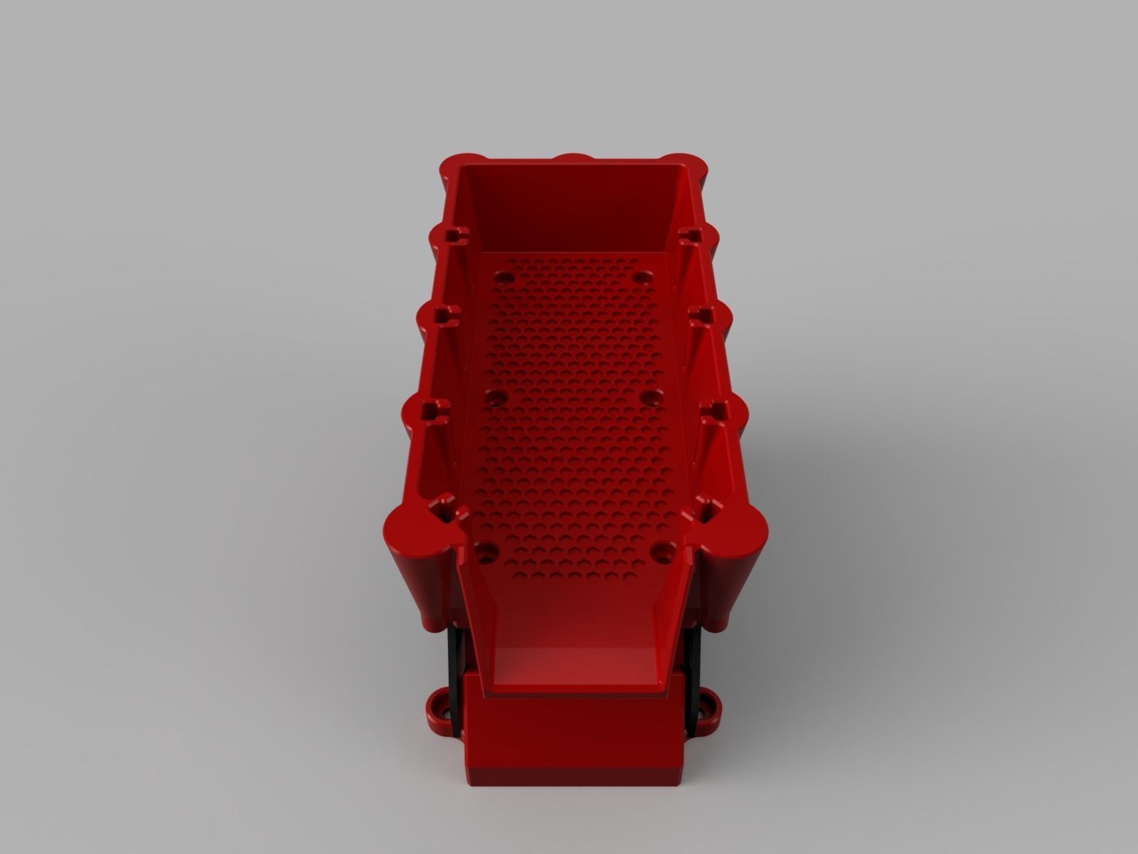 Vibrating Trough Feeder - 3d Printable Bulk Linear Vibrator 3D print model_10
