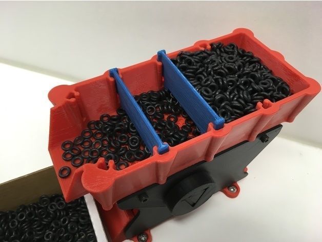 Vibrating Trough Feeder - 3d Printable Bulk Linear Vibrator 3D print model_3