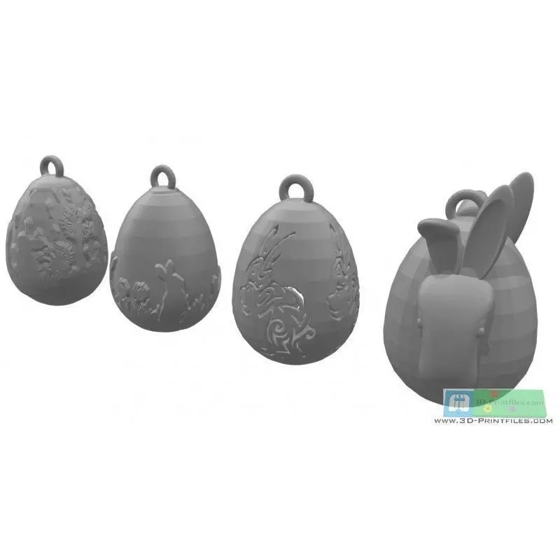 easter tree decoration -stl file- 3D model 3D printable | CGTrader