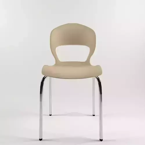 Chair for Kitchen-Dining Room - Steel-Wood Materials