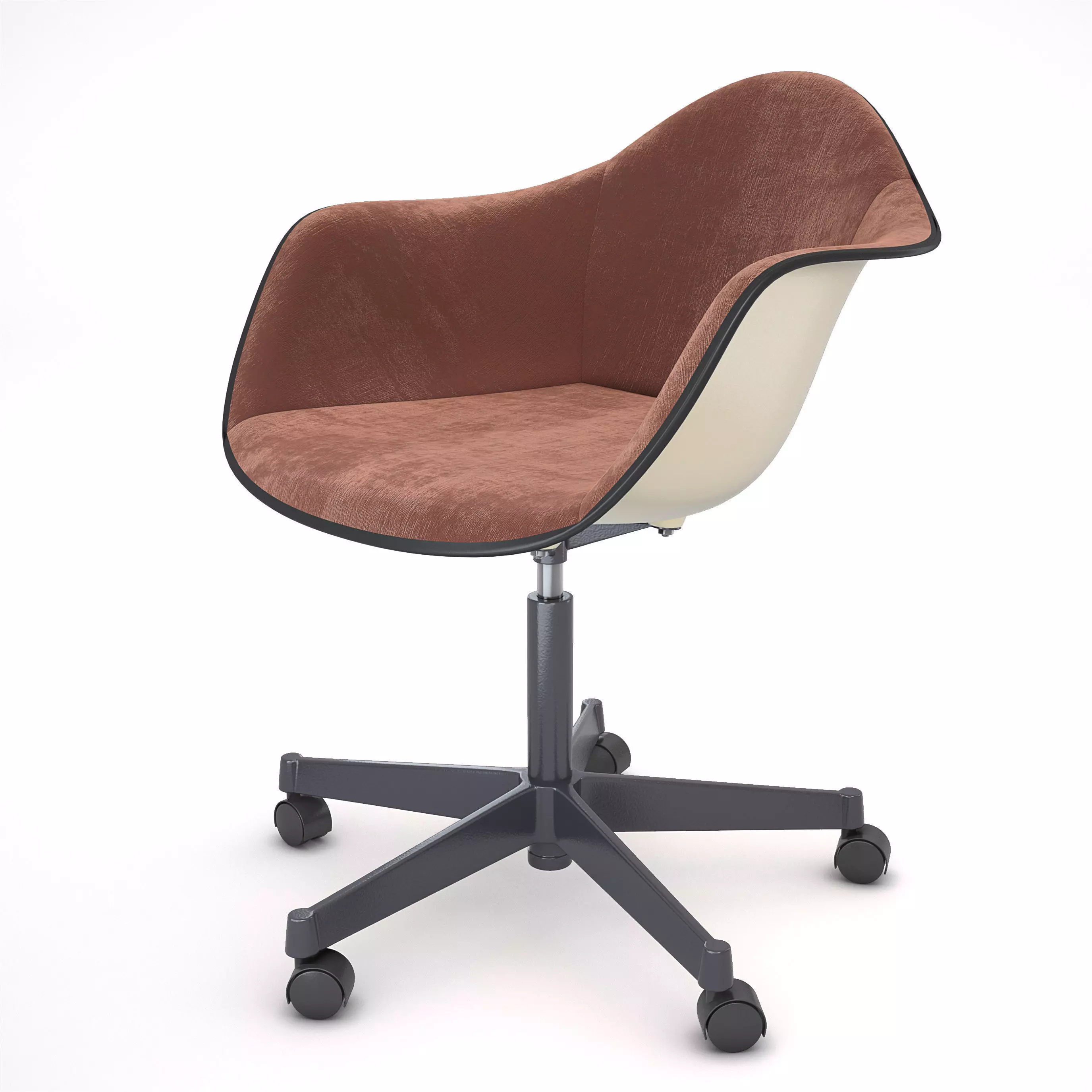Charles Eames for Herman Miller Mid-Century Chair  3D model_0