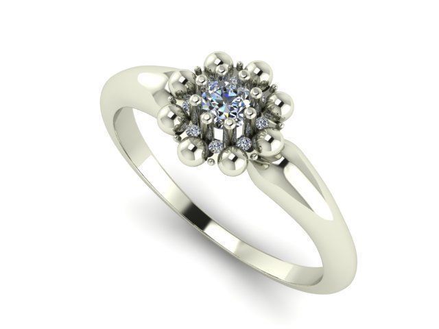 Ring T01231 3D print model_1