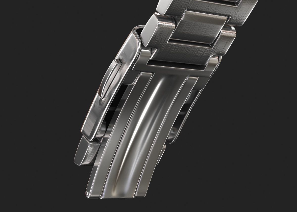 Luxury watch for women my own design 3D model_7