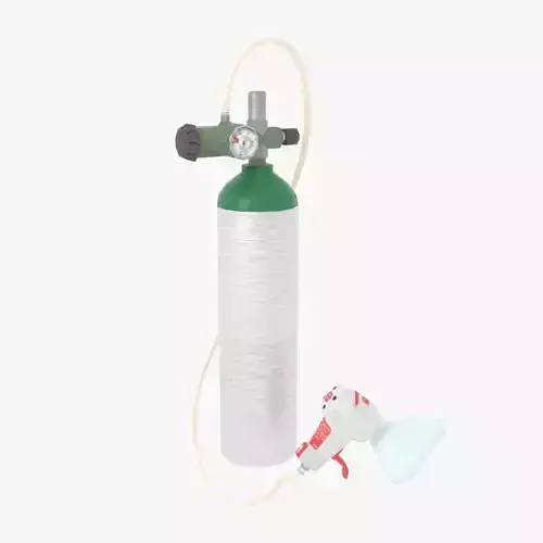 Oxygen Tank Resuscitator Kit