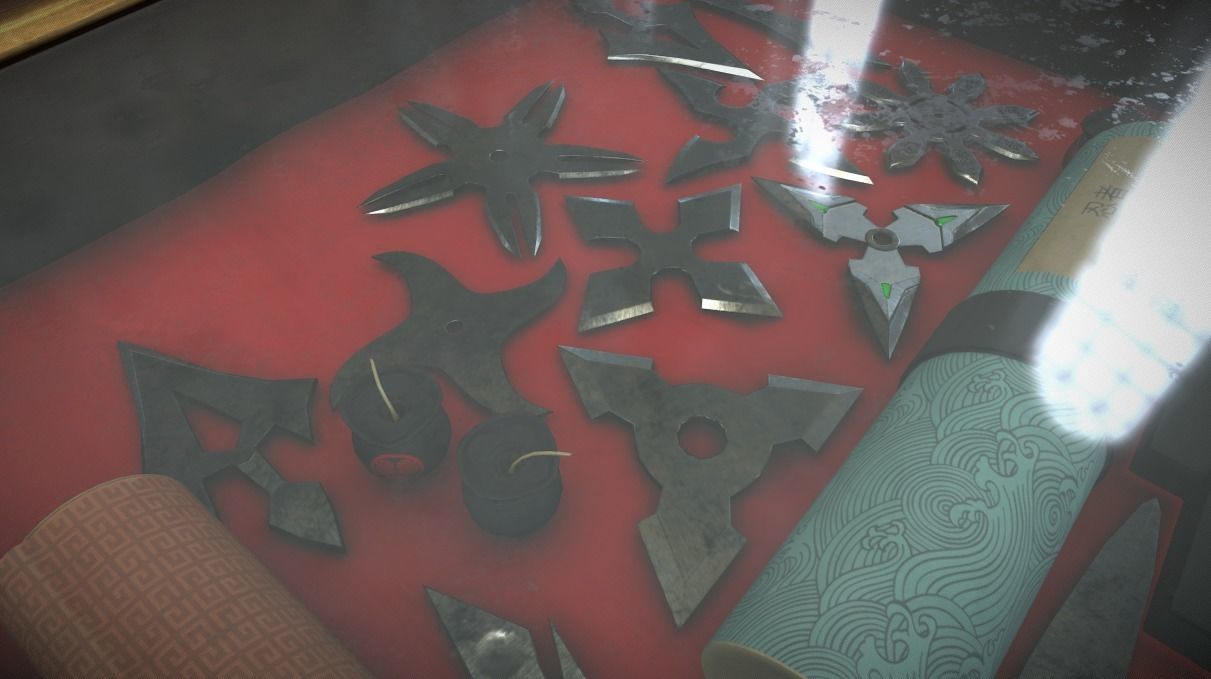 Ninja Starter Kit Low-poly 3D model_2