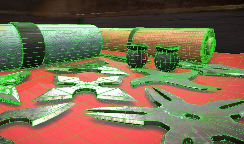 Ninja Starter Kit Low-poly 3D model_4