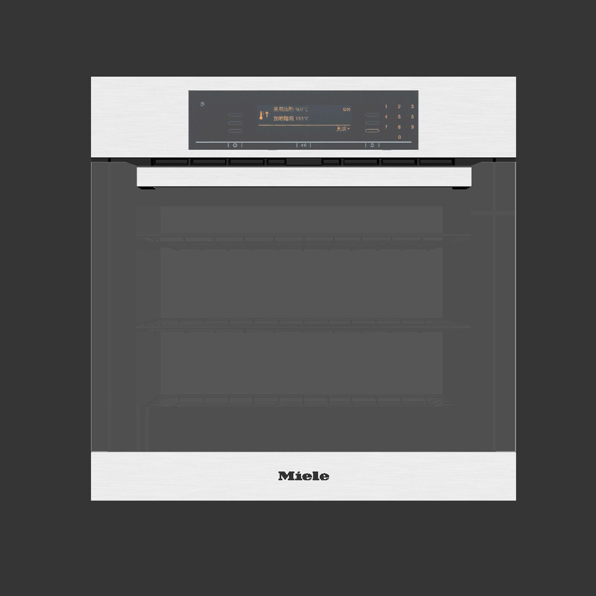 Miele H5881BP Oven 3D model_2