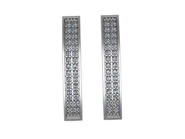 Earrings daimons path set 3D print model