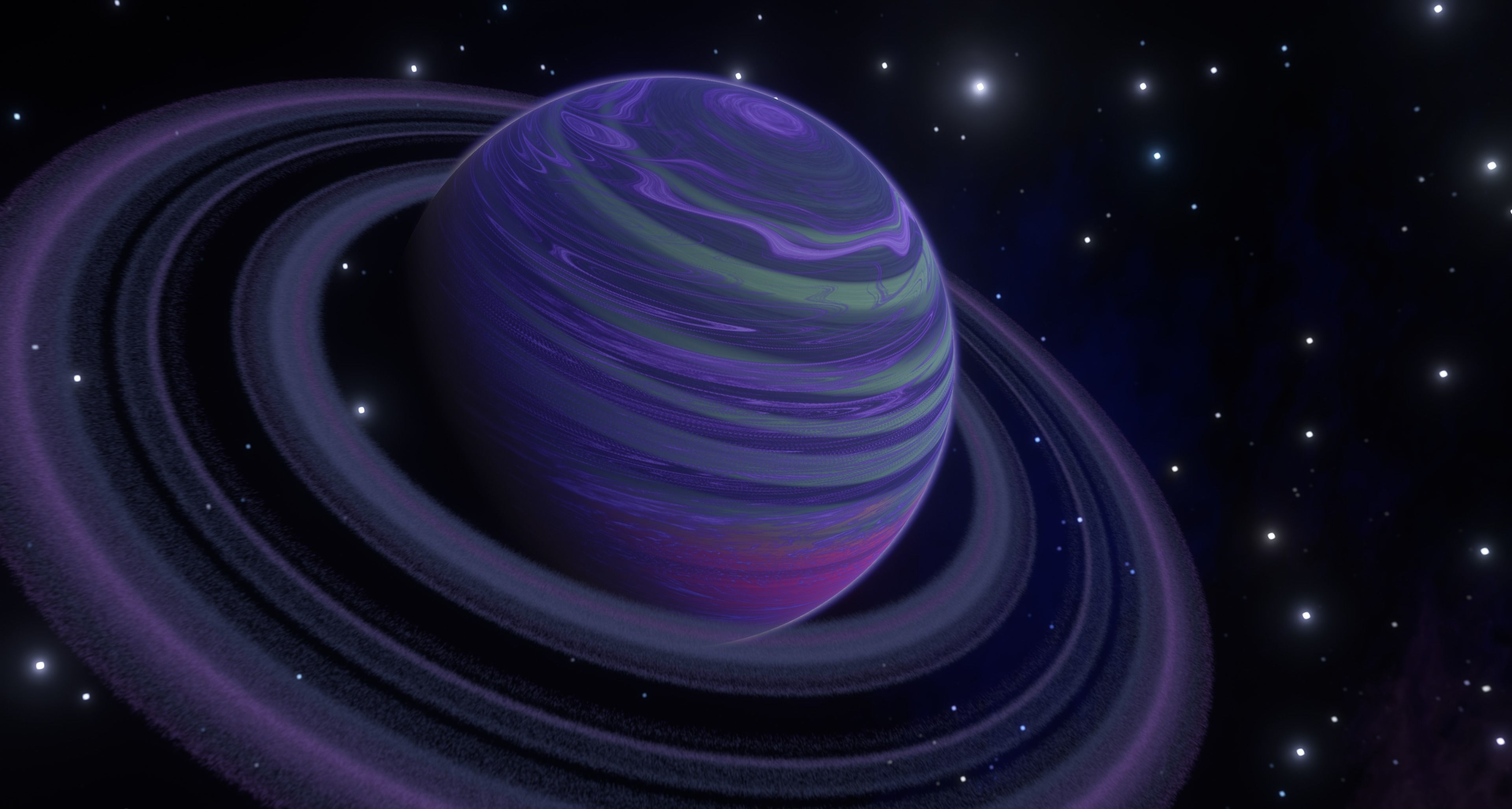 Space Object Collection Game Ready Low-poly 3D model_6