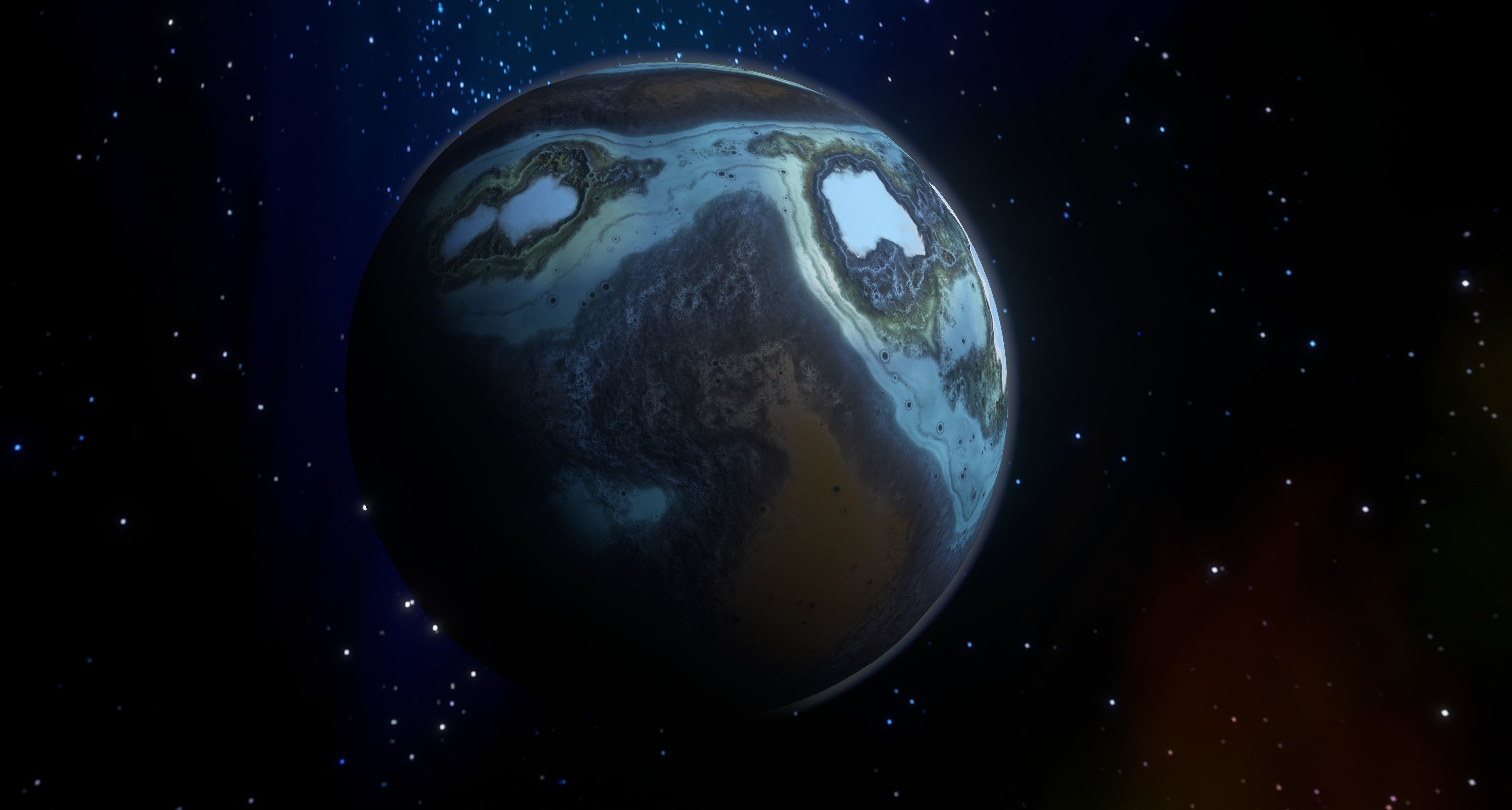 Space Object Collection Game Ready Low-poly 3D model_7