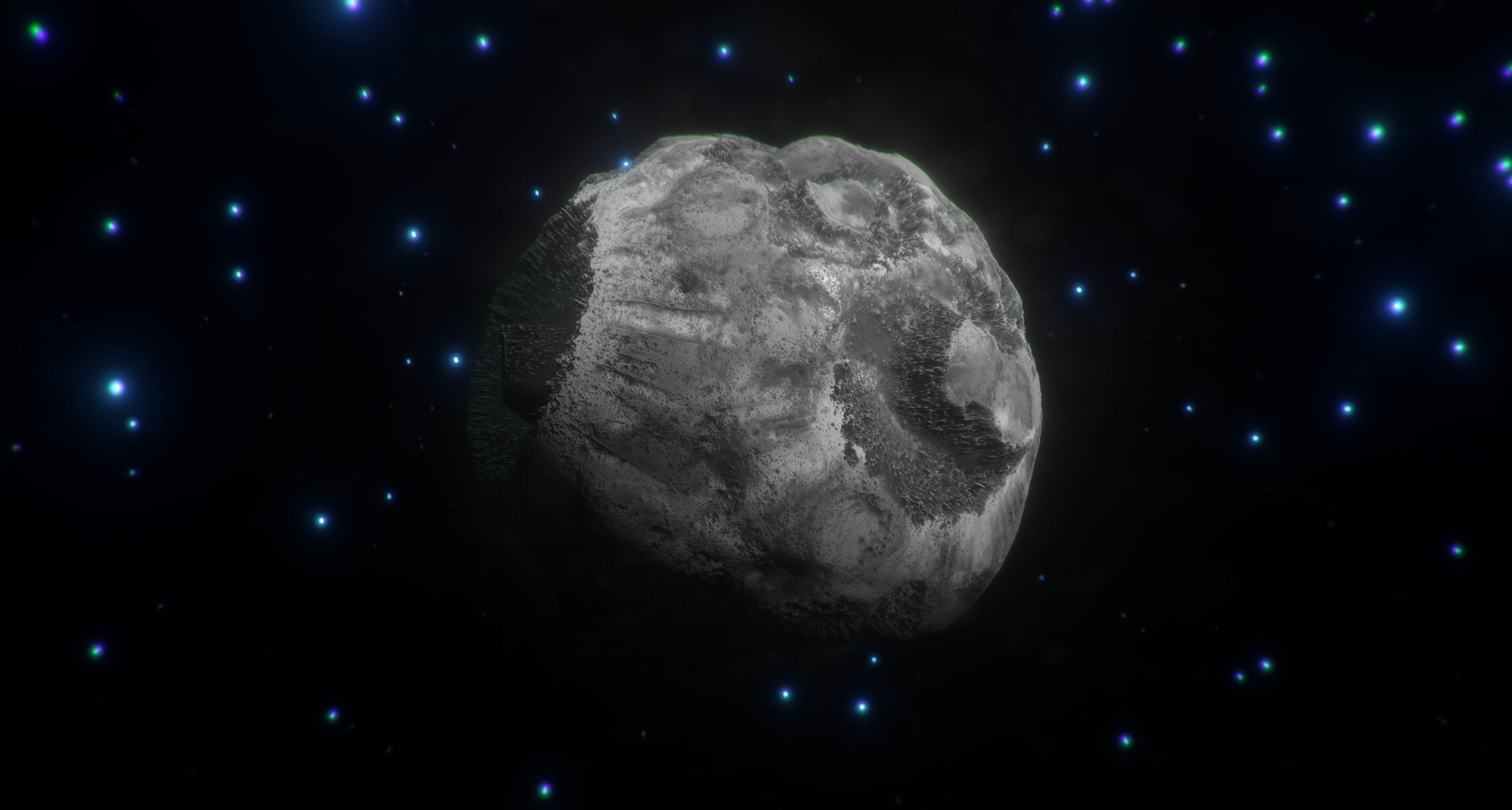 Space Object Collection Game Ready Low-poly 3D model_13