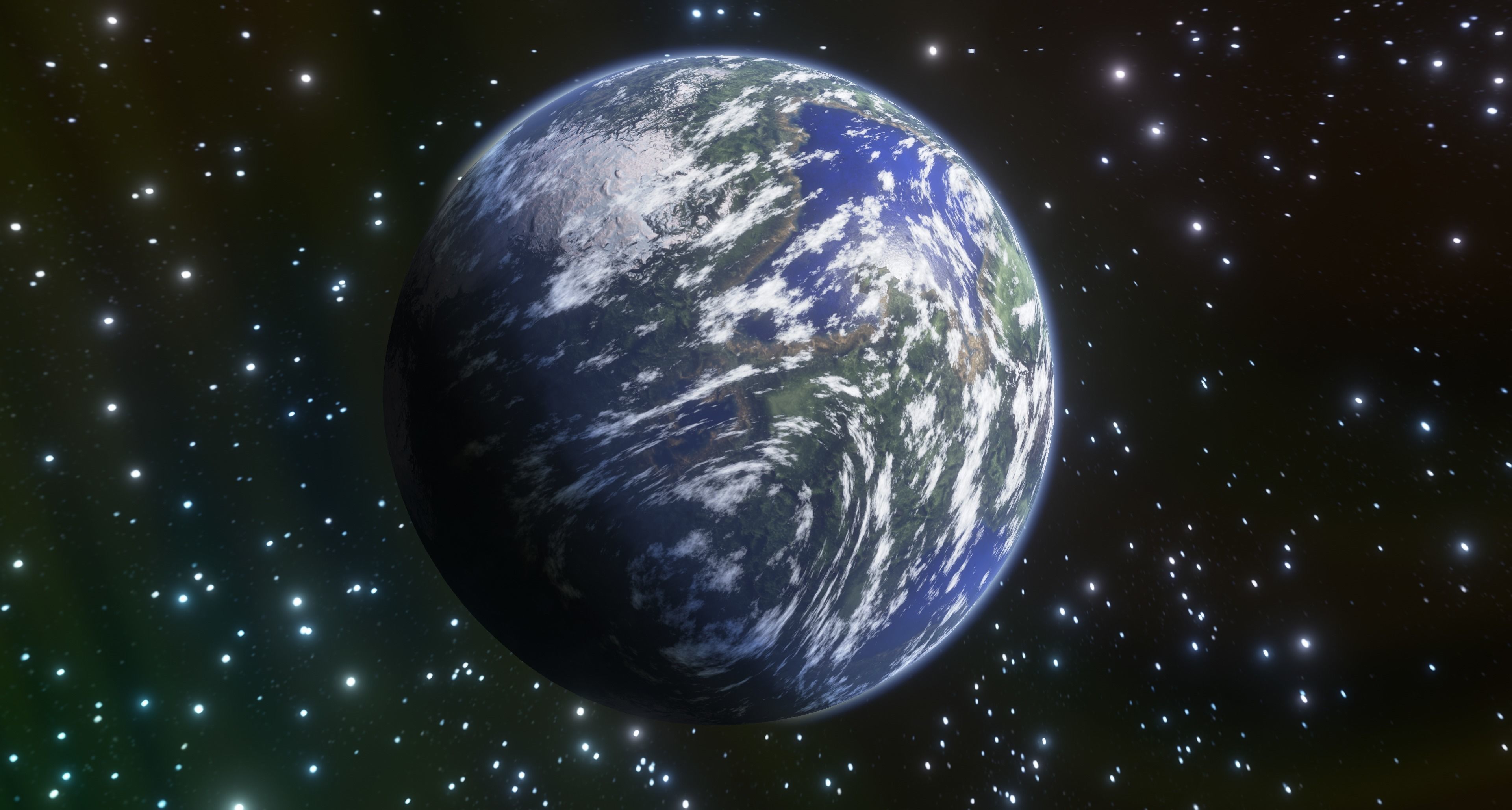 Space Object Collection Game Ready Low-poly 3D model_1