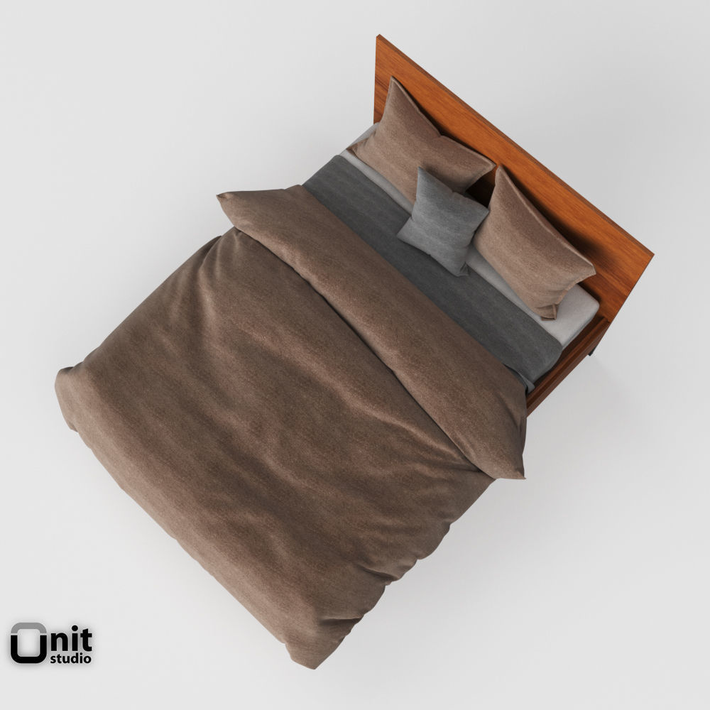 Nash Storage Bed by West Elm  3D model_4
