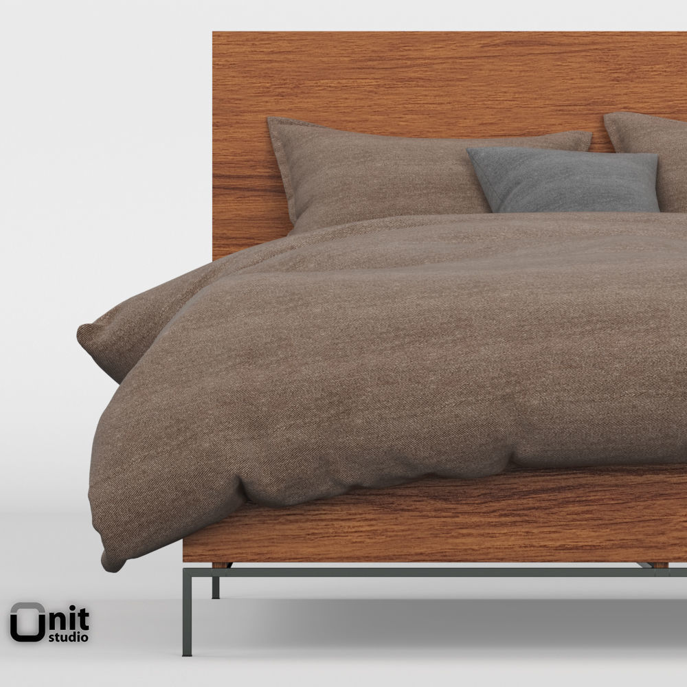 Nash Storage Bed by West Elm  3D model_2