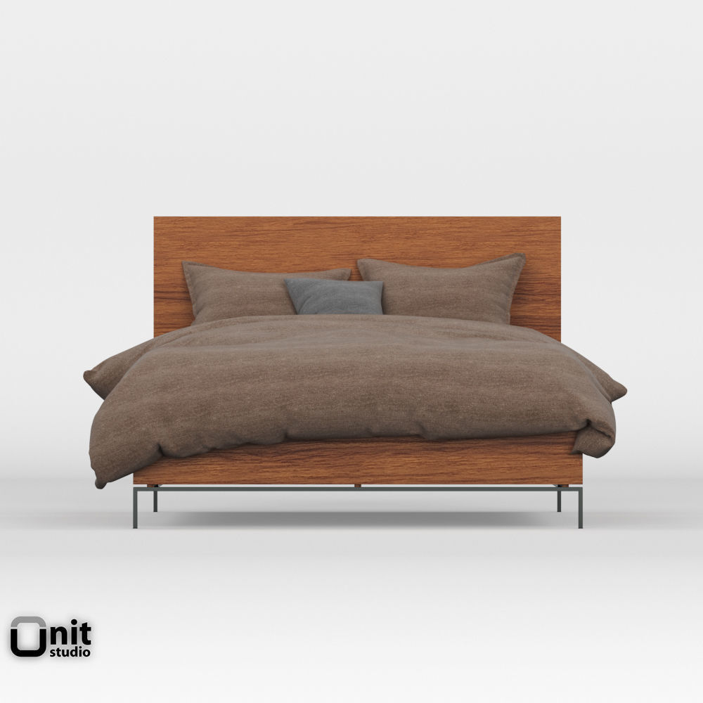 Nash Storage Bed By West Elm Model Cgtrader Nash Storage Bed By West Elm Model
