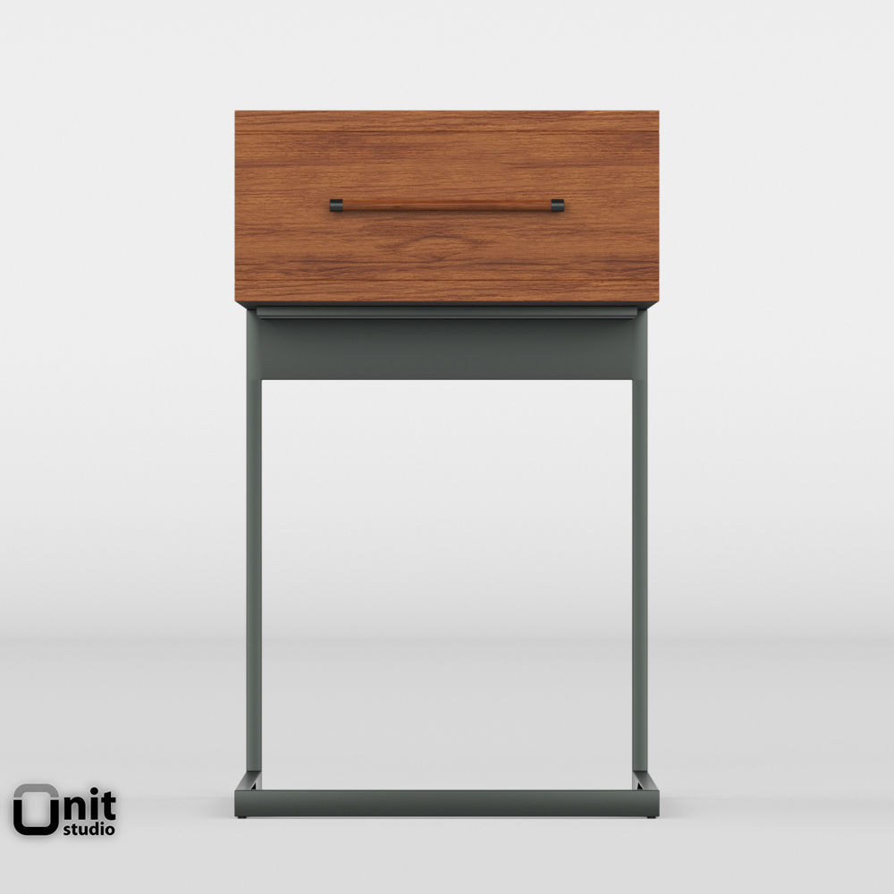 Nash Nighstand by West Elm model 3D model_3