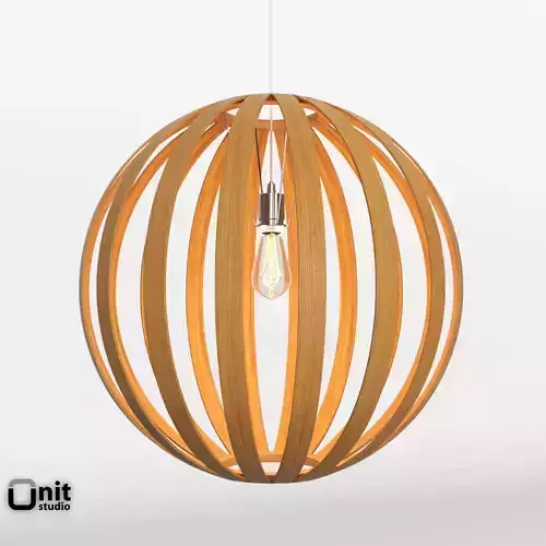 Bentwood Pendat Round by West Elm 3D model